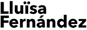 logo luisa fernandez negro